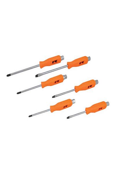 Performance Tool 6-Piece Strike End Cap Screwdriver Set