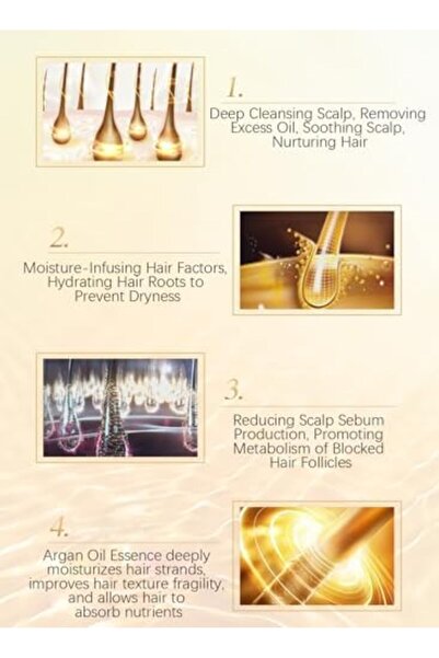 Argan Oil سيروم للشعر الجاف والمجعد والتالف، مرطب ومُعالج للشعر المجعد، 80 مل