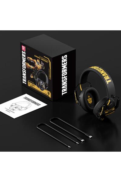 transformers Over the Ear Bluetooth Headset, Black, TFG03BKWireless Headphones with Mic,