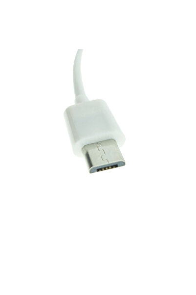 OEM Cablu adaptor OTG USB 2.0 mamă la microUSB mascul, 12 cm, alb