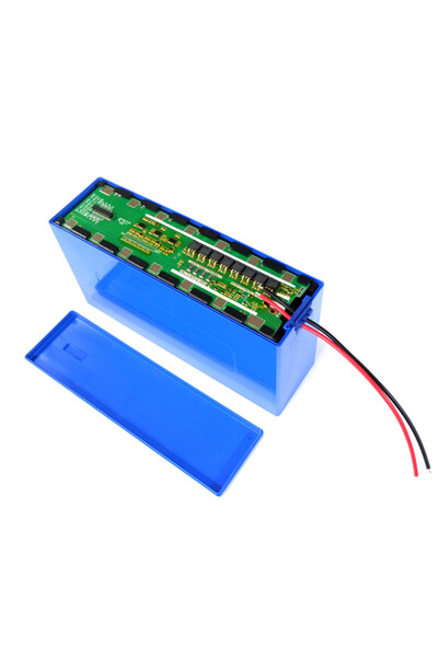 Motorobit Li-ion 18650 13S 6P 48V 30A 78li E-Bike Batarya Kutusu Seti - Mavi