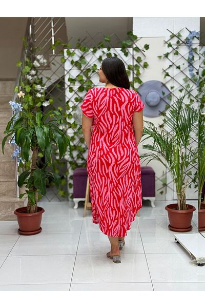 Punta Otantik Pss12320 Viscose Magic Dress