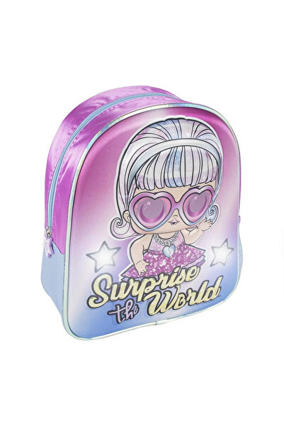 LOL SUPRISE Ghiozdan școlar – Surprinde lumea, lumină LED, multicolor, 25 x 3...