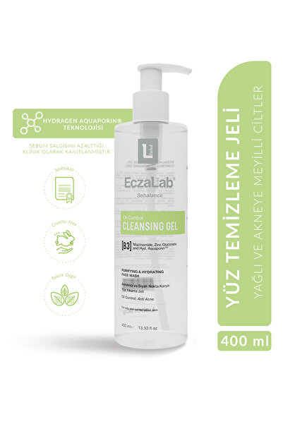 eczalab Sebalance Oil Control Cleansing Gel | Yağlı Ciltler İçin Temizleme Je...
