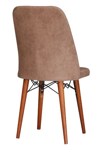 Desire Scaun Berlin , dining, bucatarie, tapitate cu material textil, picioare lemn, 90cm x 45cm x 45 cm