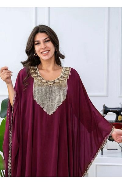 al bent al sharqieh chiffon crepe jalabia dress kaftan
