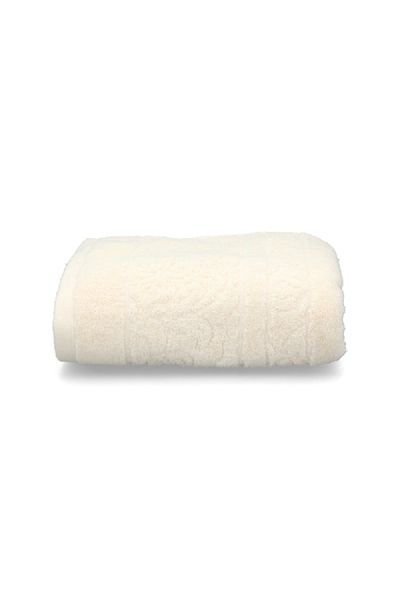 Cannon Soft Highly Absorbent and Quick Drying Bath Towel Ivory 70 x 140cm