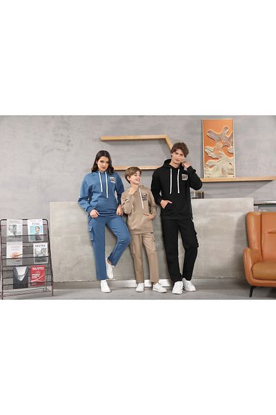 ALANAQA Unisex Oversized Winter Hoodie Set