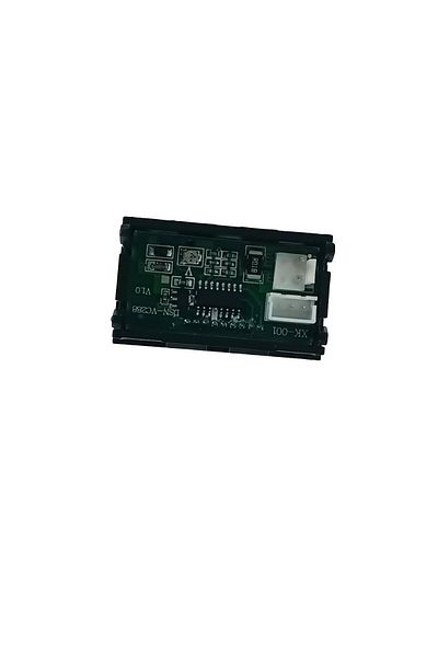 OEM Voltmeter and ammeter, measuring capacity DC 0 - 100V and 0 - 10A, connection wires, black