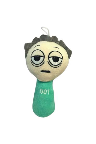 victiny Jucărie de pluș Sprunki Player 001 VICTINY® Verde cu calamar