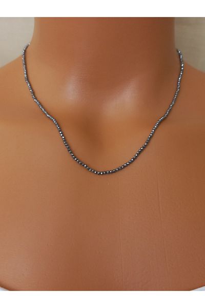LemaStone Terahertz (Vibration Stone) Natural Stone Quantum Balance Necklace