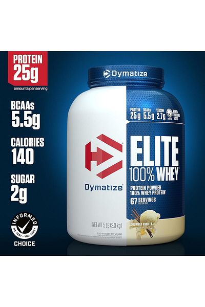 Dymatize Elite 100% Whey Protein Powder 2.3 kg