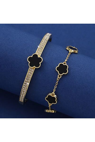 Ayzen Double Clover Bracelet