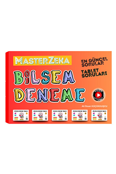 MasterZeka Bilsem Hazırlık Seviye1 5'li Deneme (İLKOKUL 1,2,3. SINIF MASTER Z...
