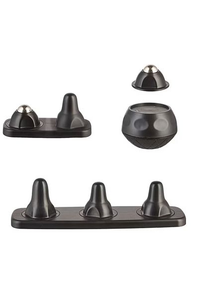 CRANE Crane 9-piece massage set, with trigger, black