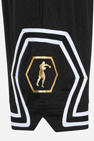 Boxeur Des Rues Tech Shorts Black-Gold