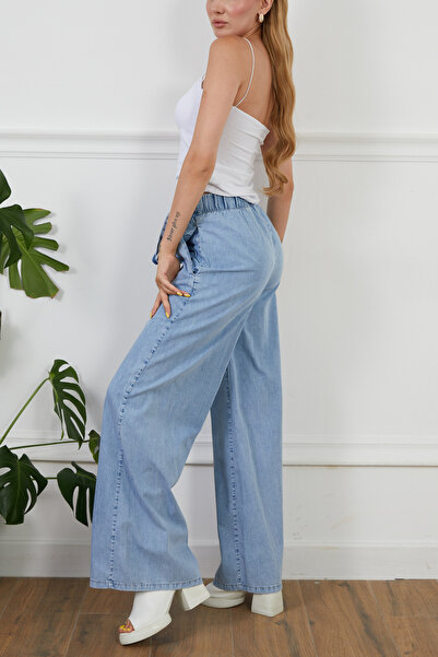 DPARİS Relaxed Fit Slim Fit Jeans with Elastic Waist