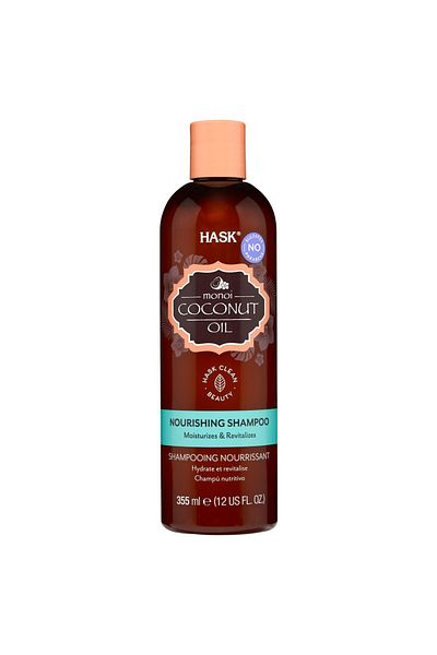 HASK Coconut Oil Nourishing Shampoo 355ml – Moisturizes & Revives Dry Hair