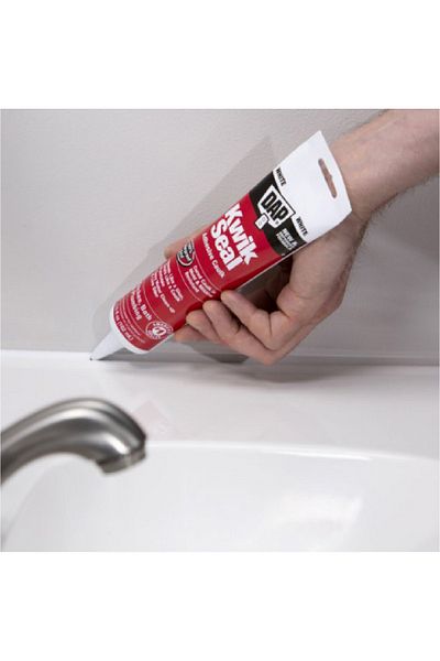 DAP Kwik Seal Adhesive Caulk White 162ml