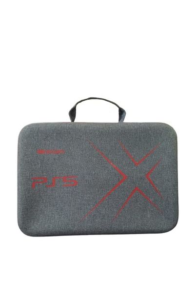xform Handbag Portable Protective PS5 Console, Dual Controller and Accessories (Dark Gray)