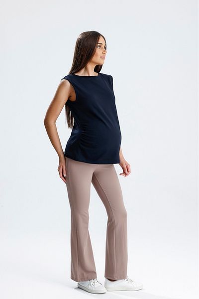 KATLİN MATERNİTY WEAR Maternity Athlete, Soft Textured Thick Strap, Cotton Lycra Fabric
