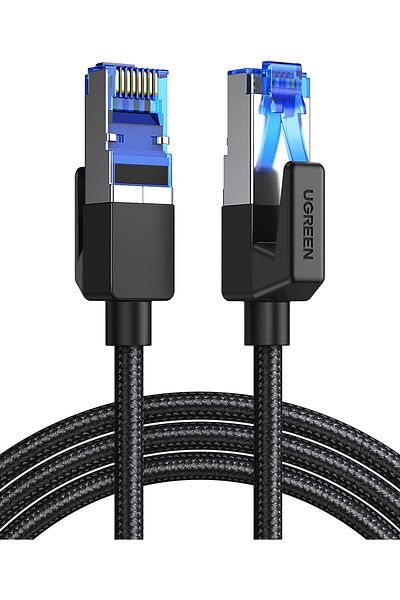 Ugreen Ethernet Cable 3M Cat 8 Gigabit Network Cord High-Speed 40Gbps 2000MHz RJ45 Internet Cable Br