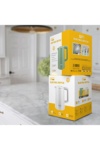 Denx Stainless Steel Electric Kettle Assorted Colours