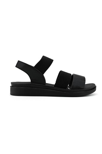Tmall Sandale de Dama,Cu Talpa Joasa,Din Piele ecologica,SA88,Negru