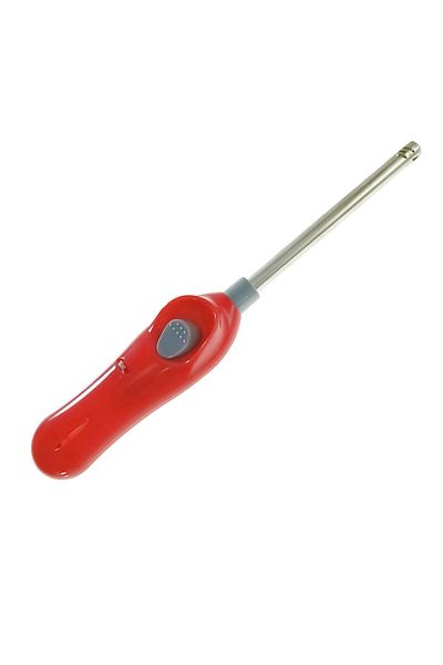 OEM Gas lighter, FE-40797, with flame adjustment and locking system, rechargeable, red