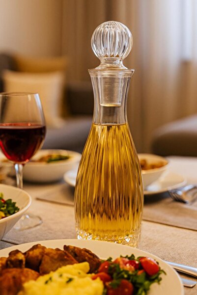 MODA OZY 1000'ml El Yapımı Cam Kapaklı Karaf/Sürahi