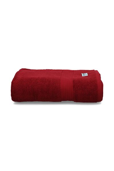 Cannon Soft Highly Absorbent and Quick Drying Cotton Bath Towel Burgundy 70 x 140cm