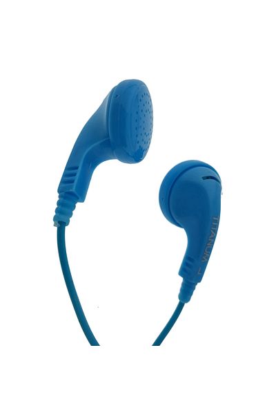 OEM Căști audio stereo, intraauriculare, Titanum 91906, conector jack de 3,5 mm, cablu de 115 cm, albastre