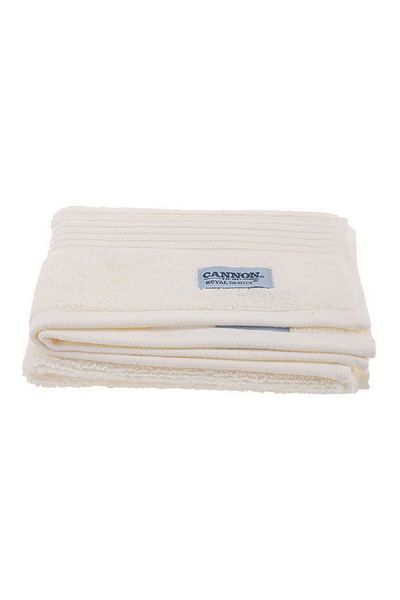 Cannon Highly Absorbent and Quick Drying Cotton Hand Towel Cream 41 x 66cm