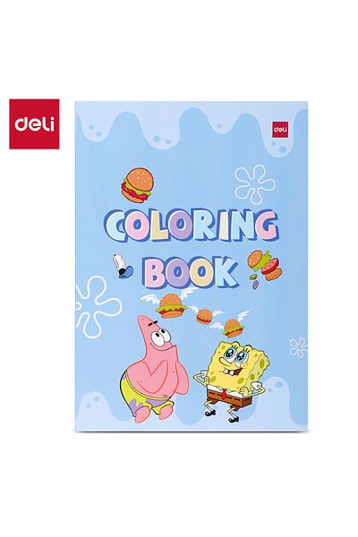 Deli EN055 Painting Book Assorted – Ideal for Kids, Learning, and Fun Activities