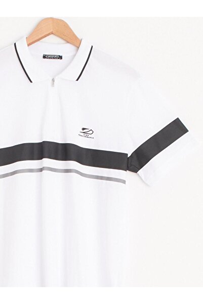 LC Waikiki Μπλουζάκι με κοντό μανίκι από χτενισμένο βαμβάκι (0W)