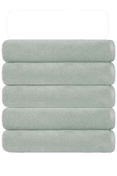 Mira Home 5 Pack Hotel Bath Towels Cotton 90X150 cm Colorful 16/1 Avs 580 Gr