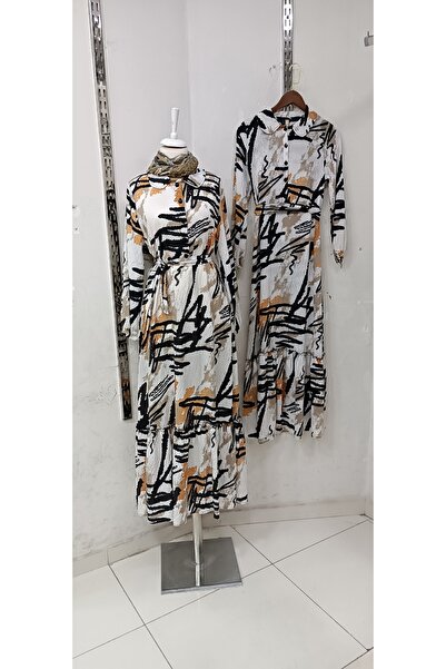 GÜLSEVEN Dress Pattern Caterpillar Caterpillar Summer Dress You Will Be Very ...