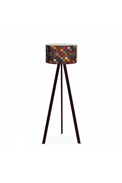 Desire Floor Lamp (Chandelier) Three wooden legs