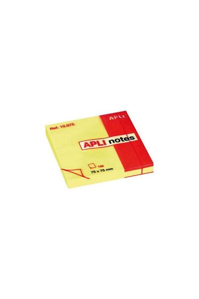 Aplı ورق ملاحظات لاصق كلاسيكي 100 ورقة 75 × 75 10975 (عبوة من 12 قطعة)