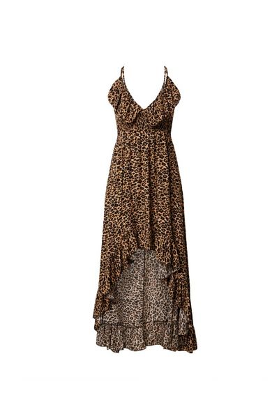 BOOHOO - Leopard Print Maxi Dress