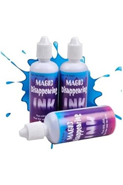 Toys Box 3 Pieces of Magic Disappearing Ink Bottles