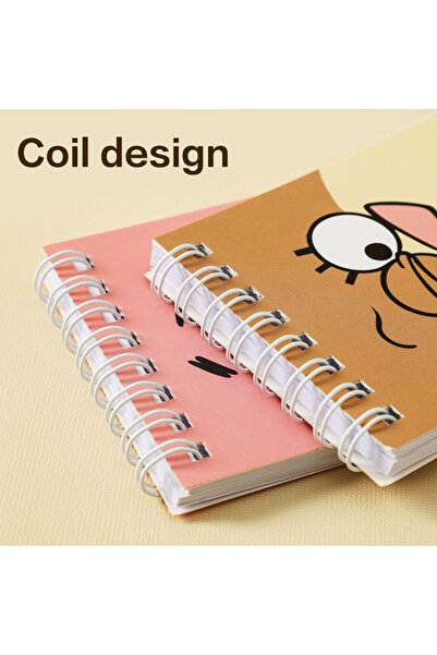 Deli EN405-A7 Spiral Notebook 60Sheets 70gsm 7mm line–ideal for cartoon fans & school use