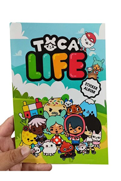 Emrah Gültekin Toca Life Sticker Albüm 16 Sayfa 250'den Fazla Birbirinden Far...