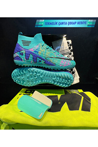 AİRBOOM Laliga Pro Halı Saha 3'lü Set+Çanta+Çorap+Tekmelik