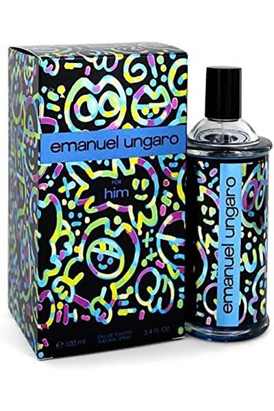 Van Cleef & Arpels Emanuel Ungaro Ungaro for Him Eau De Toilette Spray, 3.4 Fl Oz