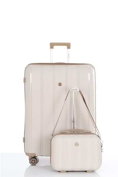 MÇS Polipropilen 2'li Valiz Seti Büyük & Makyaj V305