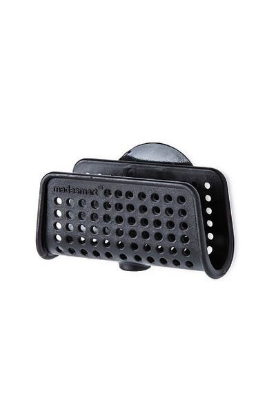 Madesmart Antimicrobial BPA Free In-Sink Organization Sponge Holder Black
