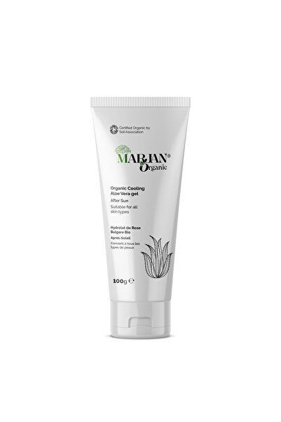 Marjan Organic جل الصبار العضوي ١٠٠ غرام - جل للعناية بالبشرة معتمد عضويًا، م...