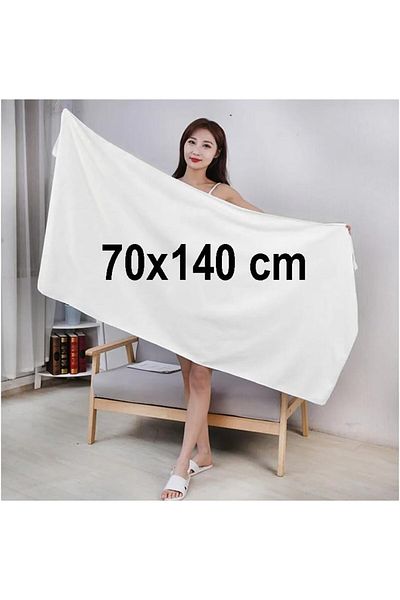 Fabienne Microfiber Bath Towel 70x140cm Soft, Durable, Super Absorbent and Fast Drying Microfiber Towel