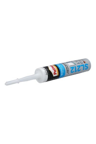 Pattex High-Quality General Purpose Acetic Silicone Sealant White 280ml